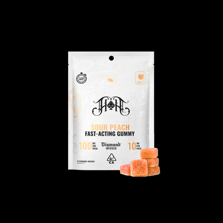 FASTACTING SOUR GUMMIES Heavy Hitters Diamond Infused