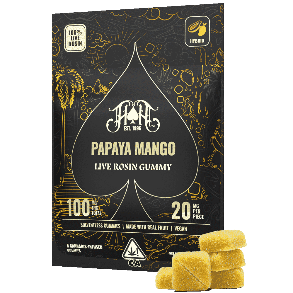 HH_CA_LiveRosin_Gummies_PapayaMango_Bag_Website_Angled